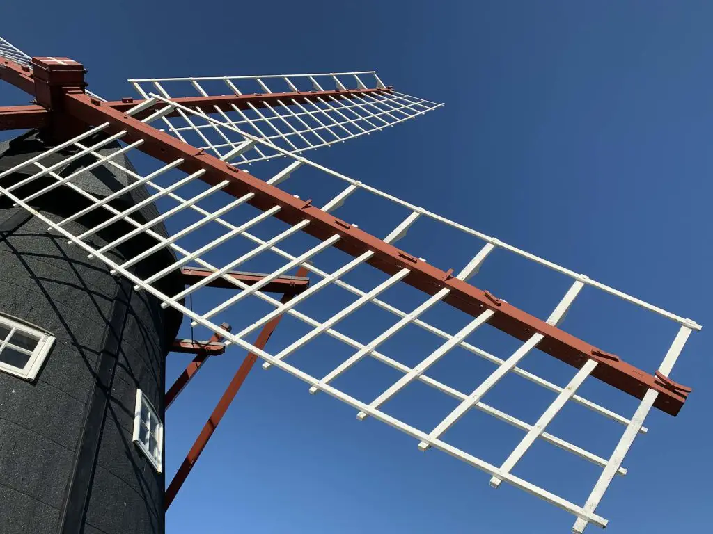Flügel der Mühle von Mandø