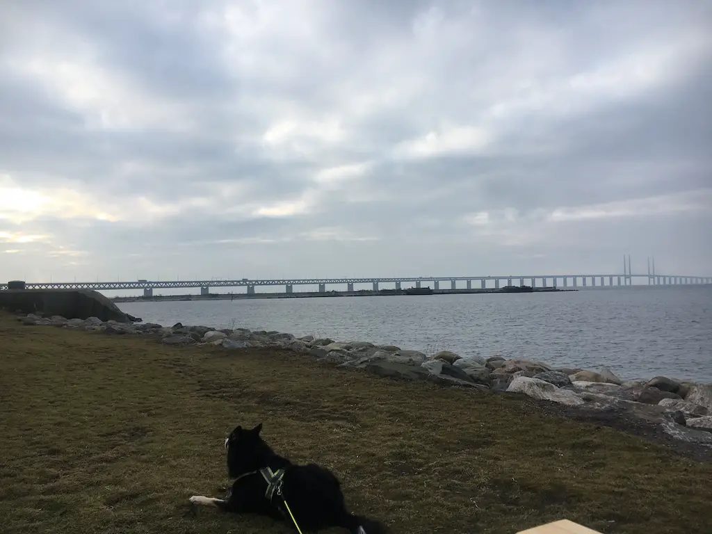 Öresundbrücke Vom Sibbarp Malmö aus