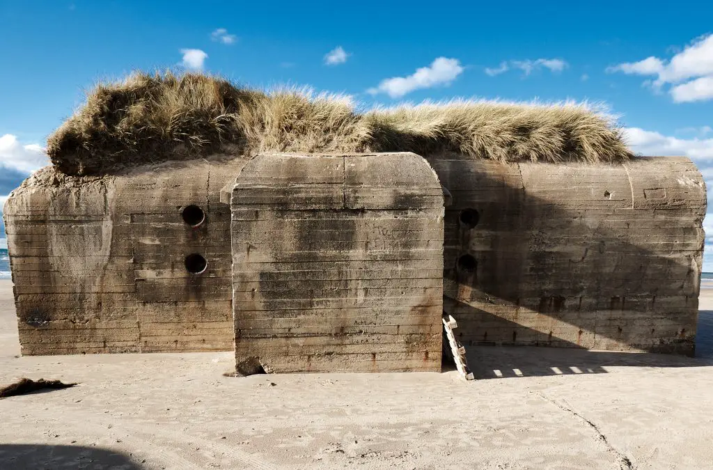 Bunker am Strand von Løkken