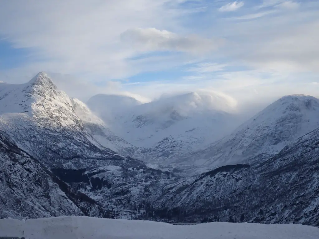 Wintercamping in Norwegen