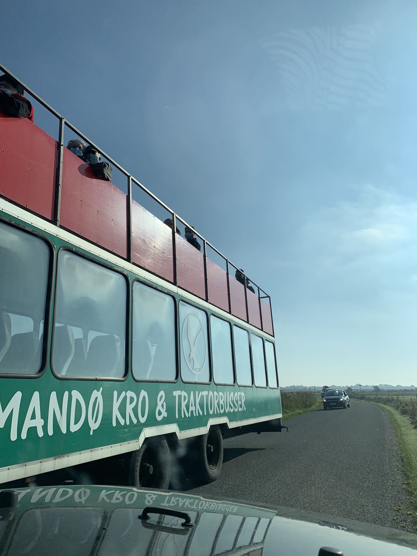 Touristenbus nach Mandø