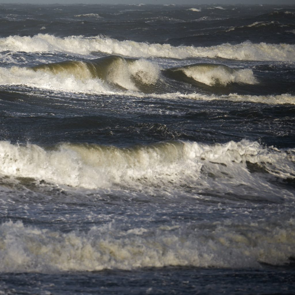 Wellen in Nordjütland