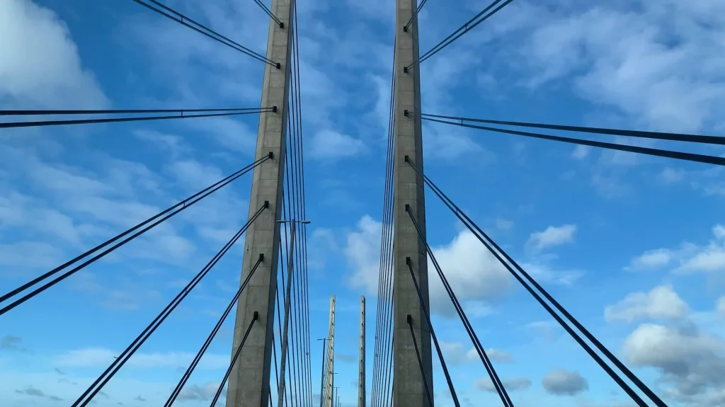 Öresundbrücke auf der Rückfahrt