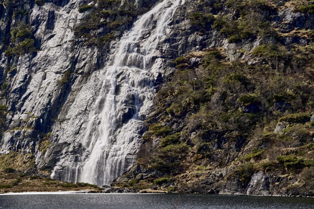 Wasserfall auf dem Fjell